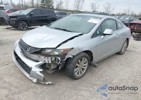 2012 Honda Civic Ex from USA, damaged, VIN 2HGFG3B82CH519496